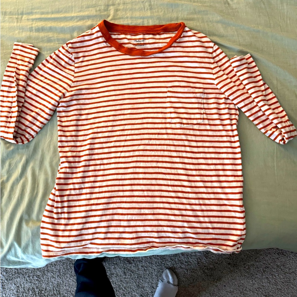 Madewell striped long sleeve
